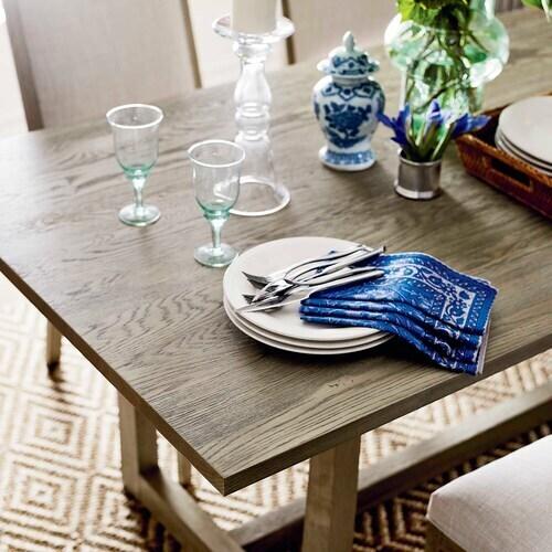 Liam Oak Rectangle Dining Table