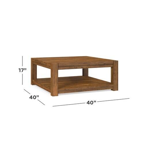 Hampton Maple Square Cocktail Table