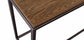 Midtown Oak Console Table