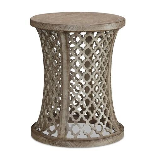 Antiquities Trellis Accent Table