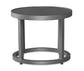 Bonavista Round Metal Slat End Table