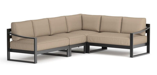 Bonavista 4 Pc Slope Arm L-Sectional