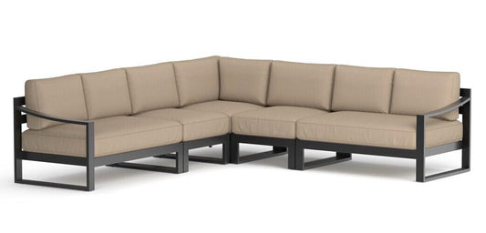 Bonavista 5 Pc Slope Arm L-Sectional
