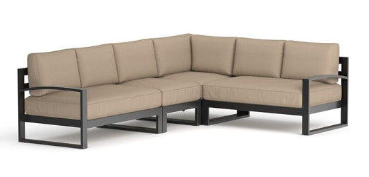 Bonavista 4 Pc Arched Arm L-Sectional