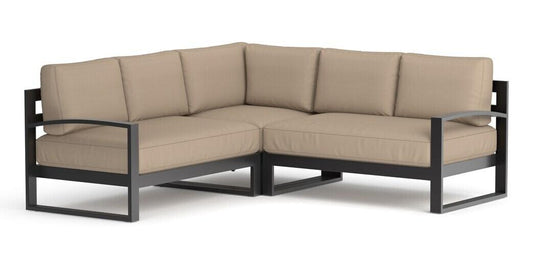 Bonavista 3 Piece Arched Arm L-Sectional