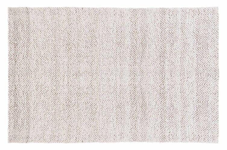 Zig Zag Ivory Chenille