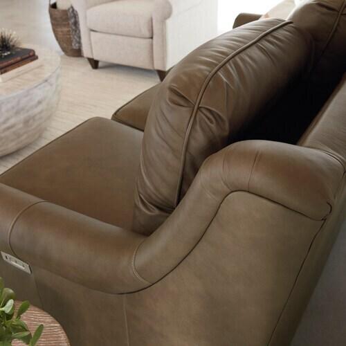Motion Reclining Leather Sofa