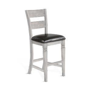 30 H Ladderback, Barstool w/ Cushion Seat