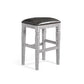 30"H Stool, Cushion Seat