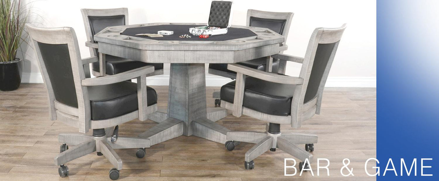 30"H Stool, Cushion Seat