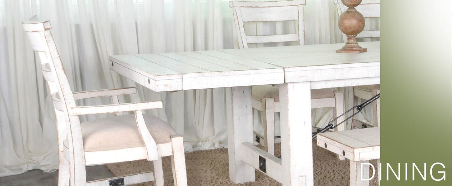 White Sand Arm Chair, Cushion Seat