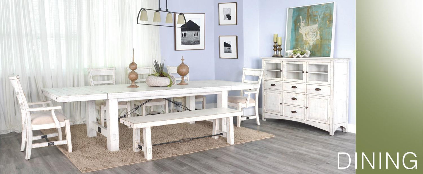 White Sand Arm Chair, Cushion Seat