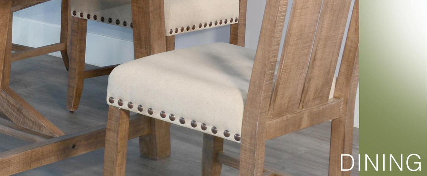 Chair w/ Cushion Seat & Back