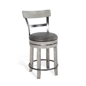 24"H Swivel Barstool