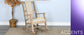Beach Pebble Rocker, Cushion Seat & Back