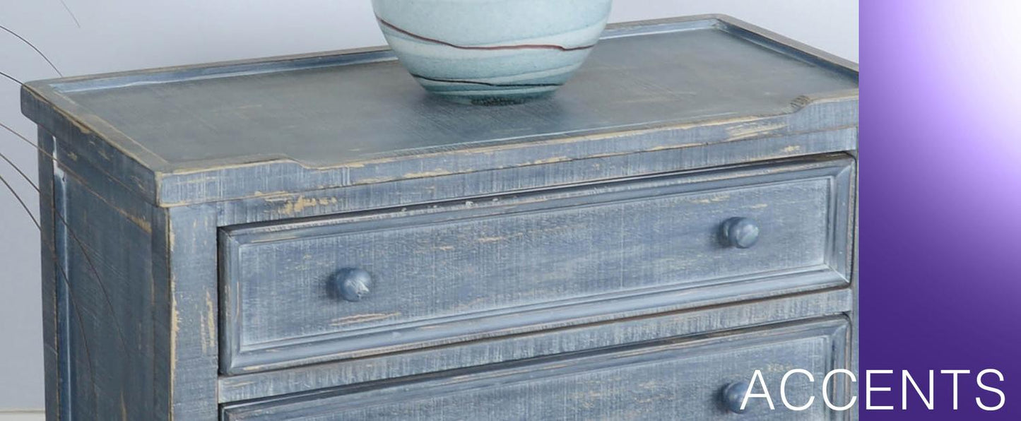 Ocean Blue Side Table