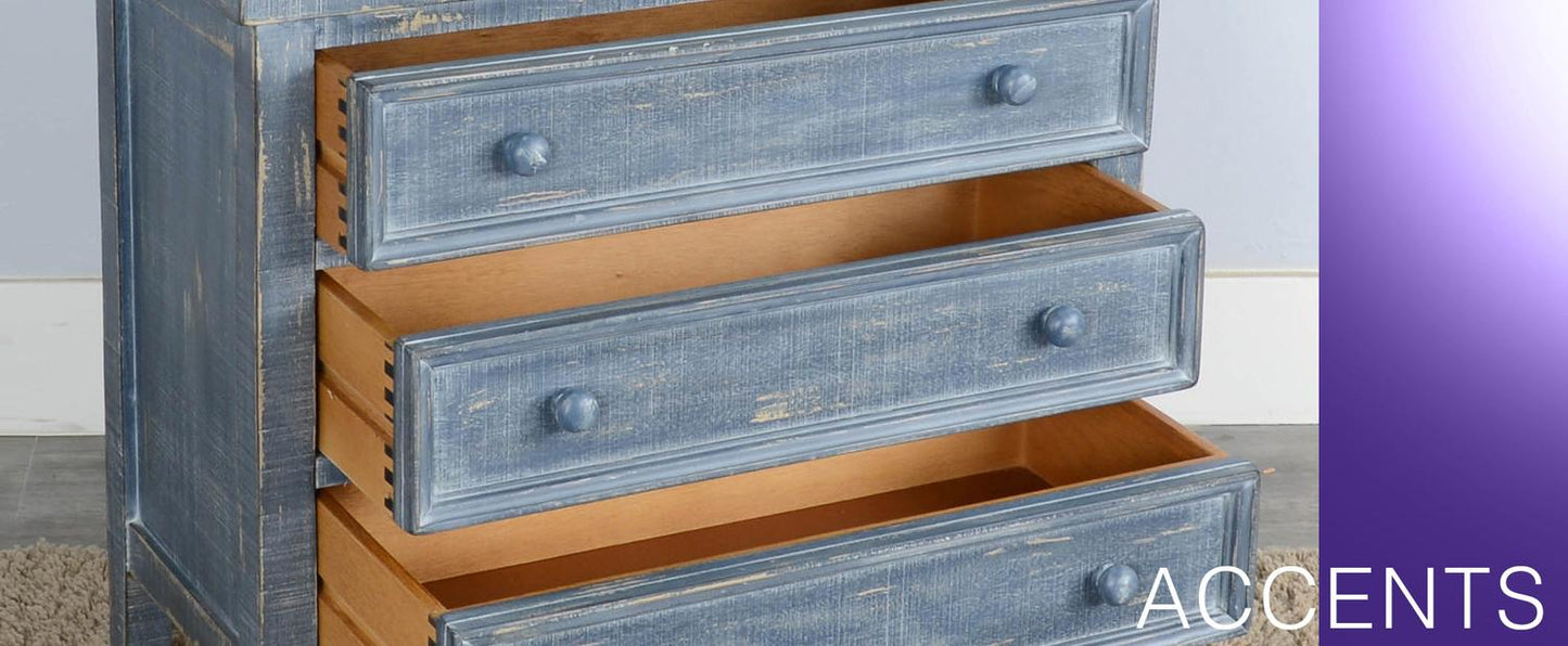 Ocean Blue Side Table