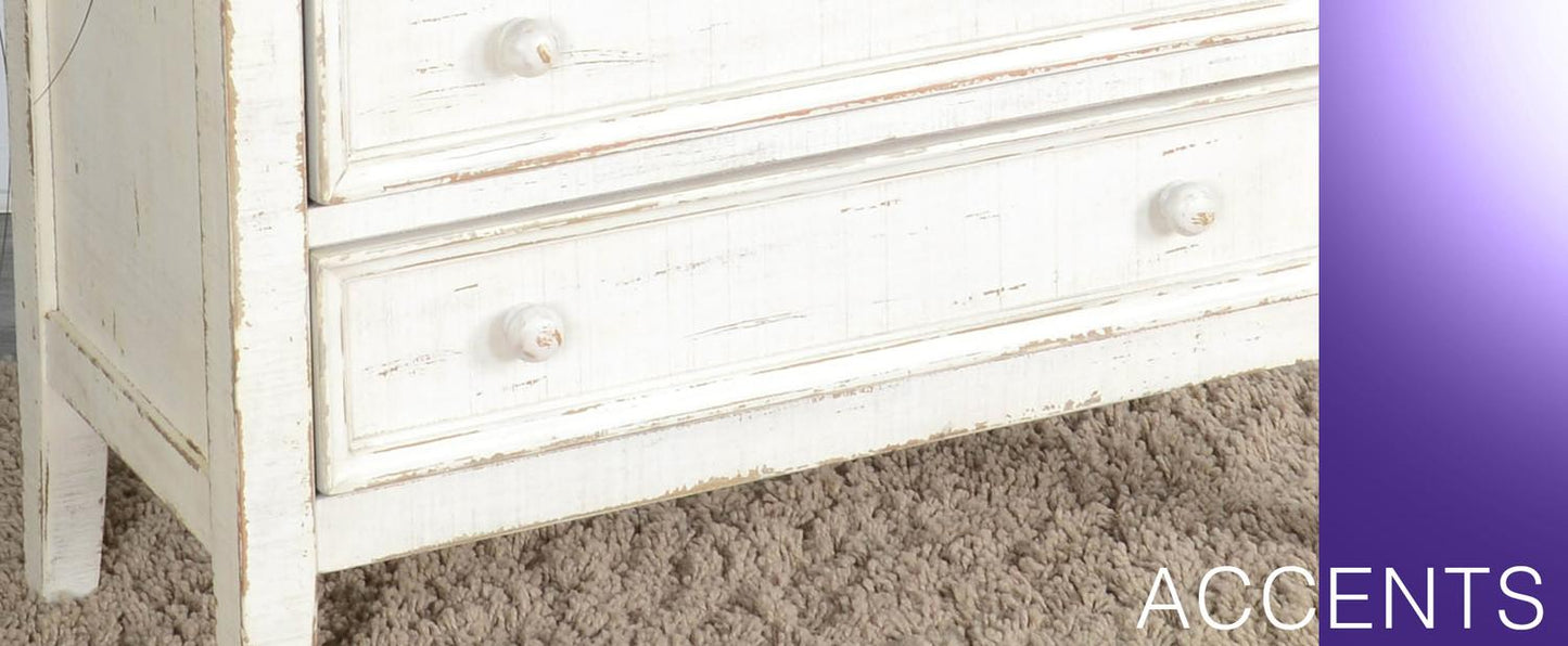 White Sand Side Table