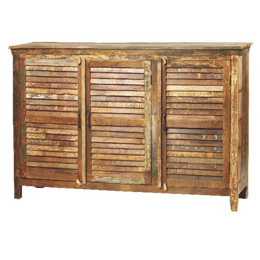 Louvered Sideboard 3 Door