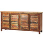 Louvered Sideboard 4 Door