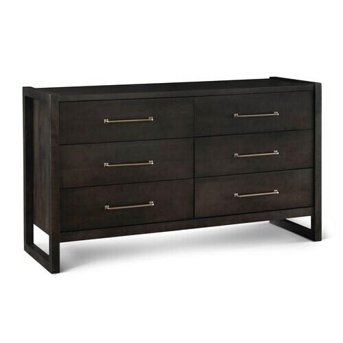 Braddock Maple 6 Drawer Dresser