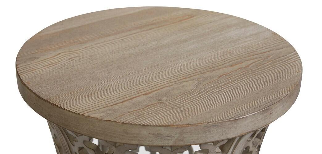 Antiquities Trellis Accent Table