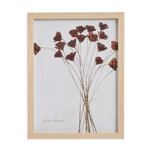 Deep Red Wildflowers