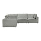 Cali Slate Modular 5 Piece L-Sectional