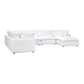 Cali Pearl Modular 7 Piece Large Chaise Sectional