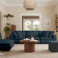 Cali Navy Modular 3 Piece Sofa