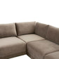 Willow Taupe Modular 8 Piece Large U Sectional