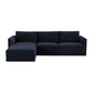 Willow Navy Modular 4 Piece Sectional