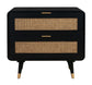 Christine Black Nightstand