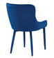 Draco Navy Velvet Chair
