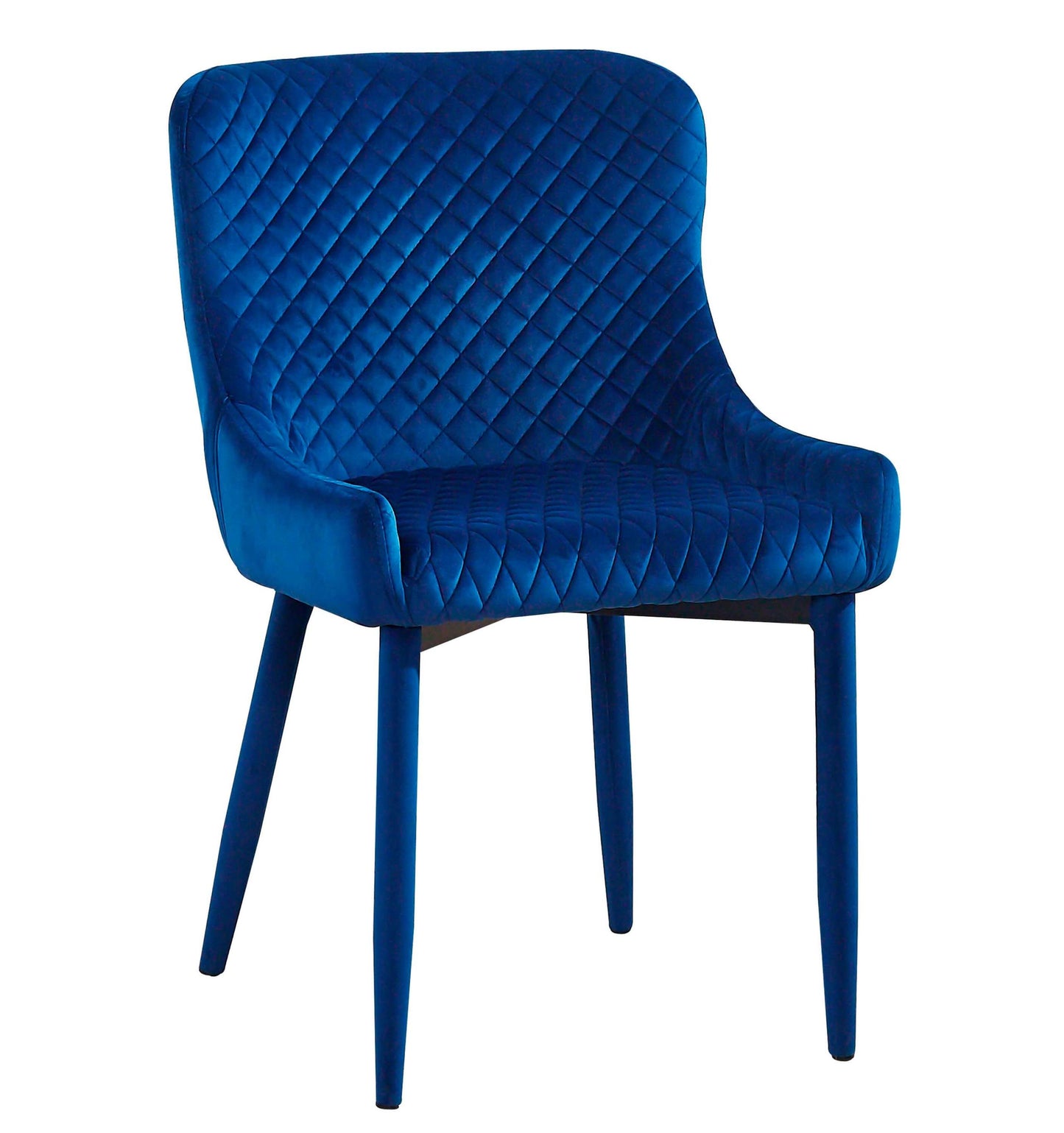 Draco Navy Velvet Chair