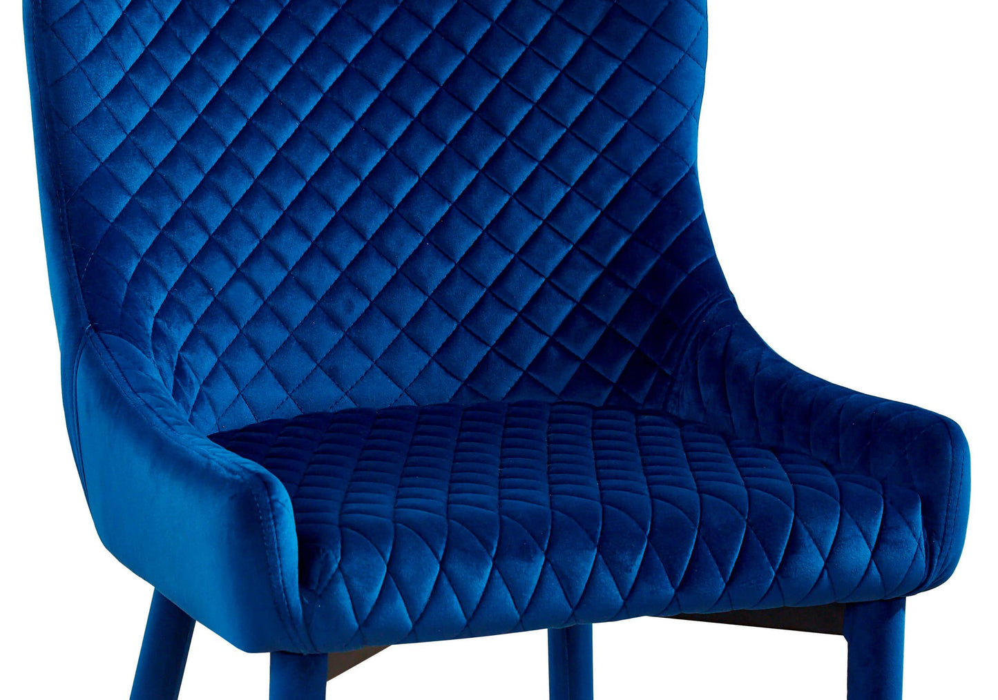 Draco Navy Velvet Chair