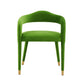 Lucia Green Velvet Dining Chair