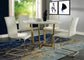Maxim White Marble Dining Table