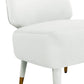 Athena Light Grey Velvet Accent Chair by Inspire Me! Home Decor