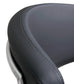 Cosmo Black Steel Adjustable Barstool