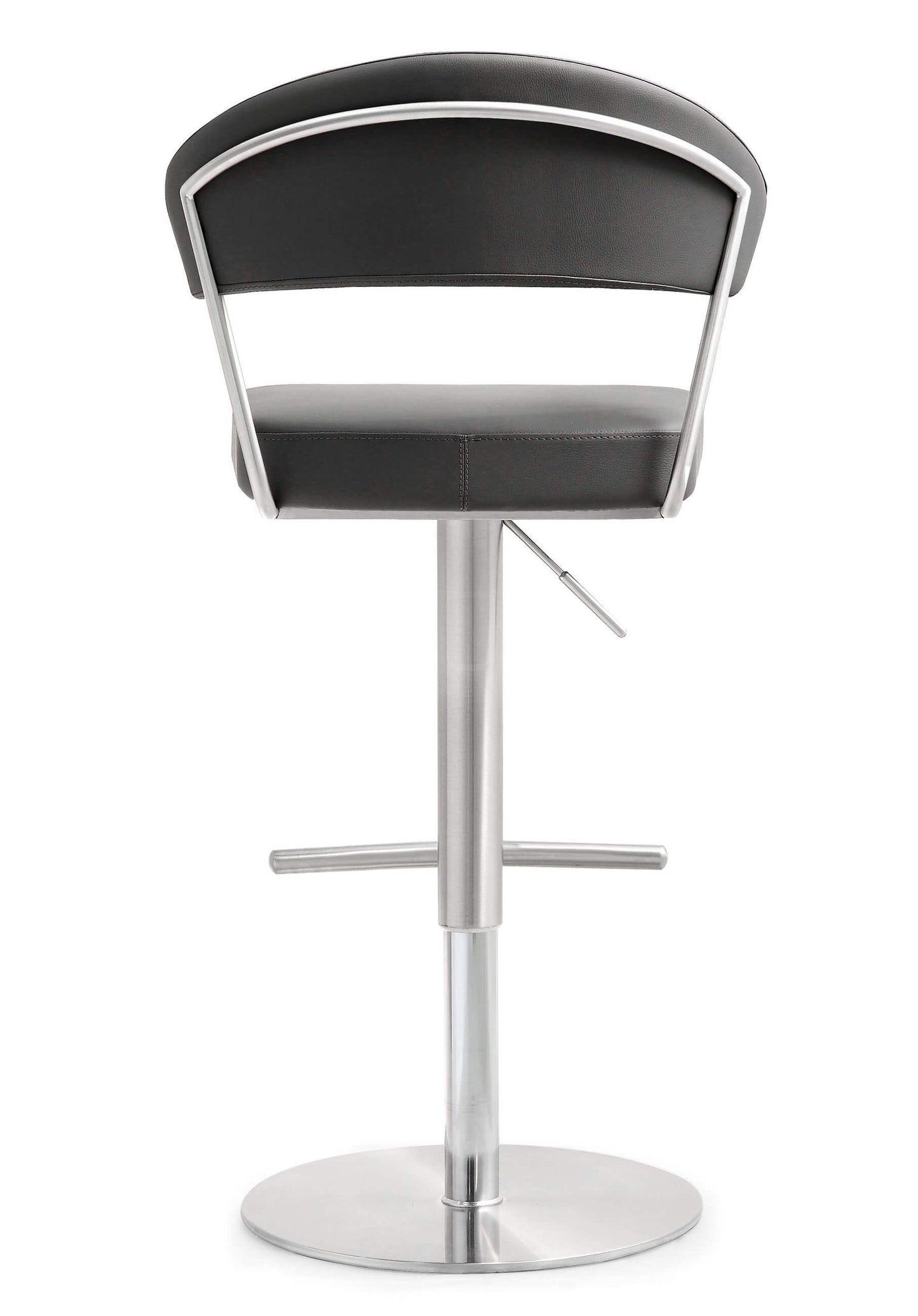 Cosmo Grey Steel Adjustable Barstool