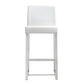 Denmark White Steel Counter Stool (Set of 2)