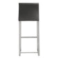 Denmark Grey Steel Barstool (Set of 2)