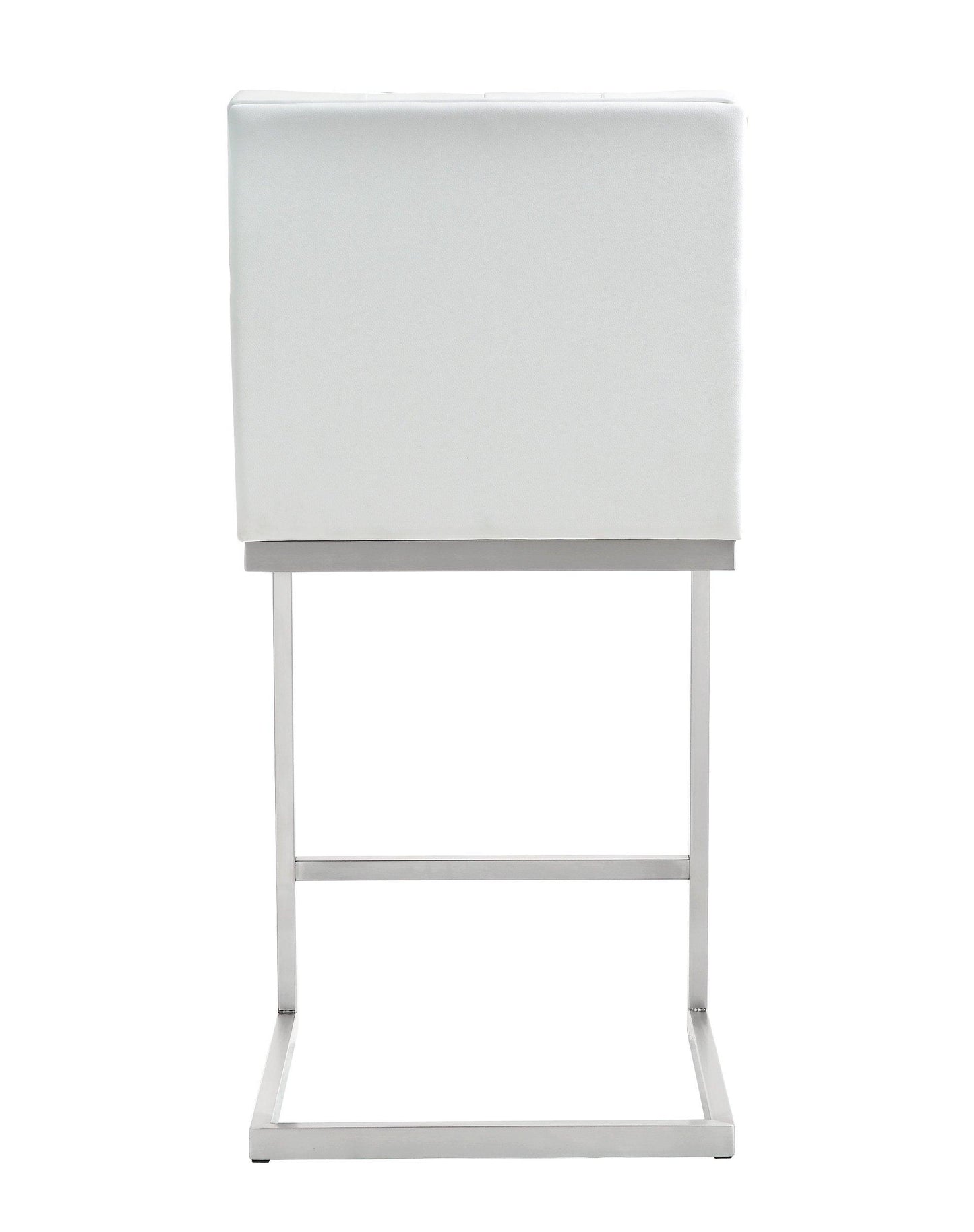 Helsinki White Steel Counter Stool (Set of 2)