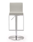 Amalfi Light Grey Stainless Steel Barstool