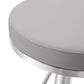 Fano Light Grey Stainless Steel Barstool