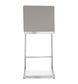 Helsinki Light Grey Steel Barstool (Set of 2)