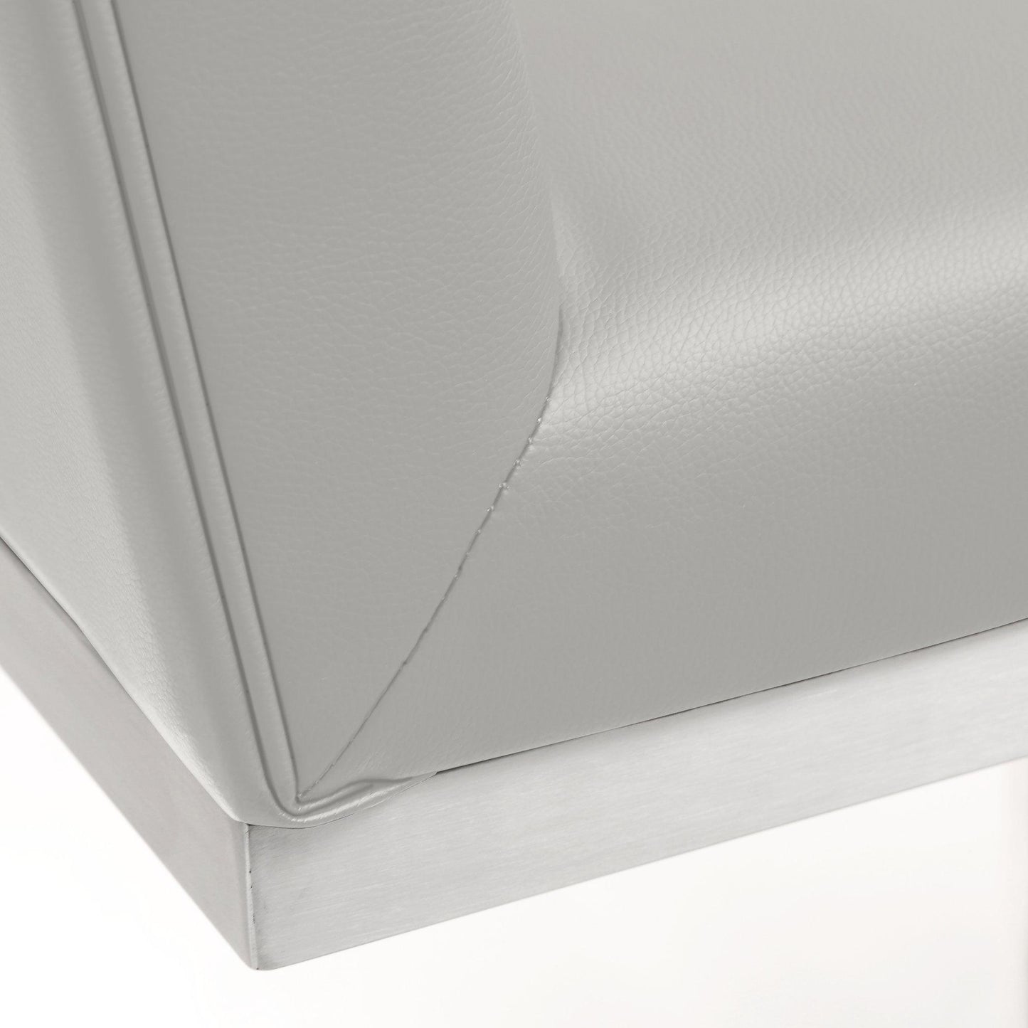 Helsinki Light Grey Steel Barstool (Set of 2)