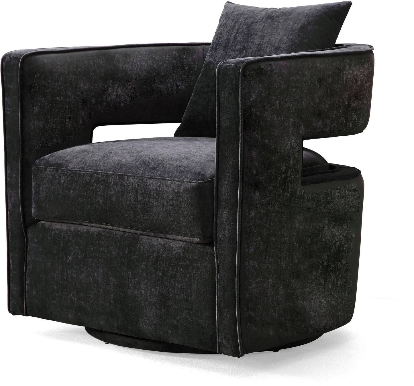 Kennedy Black Swivel Chair