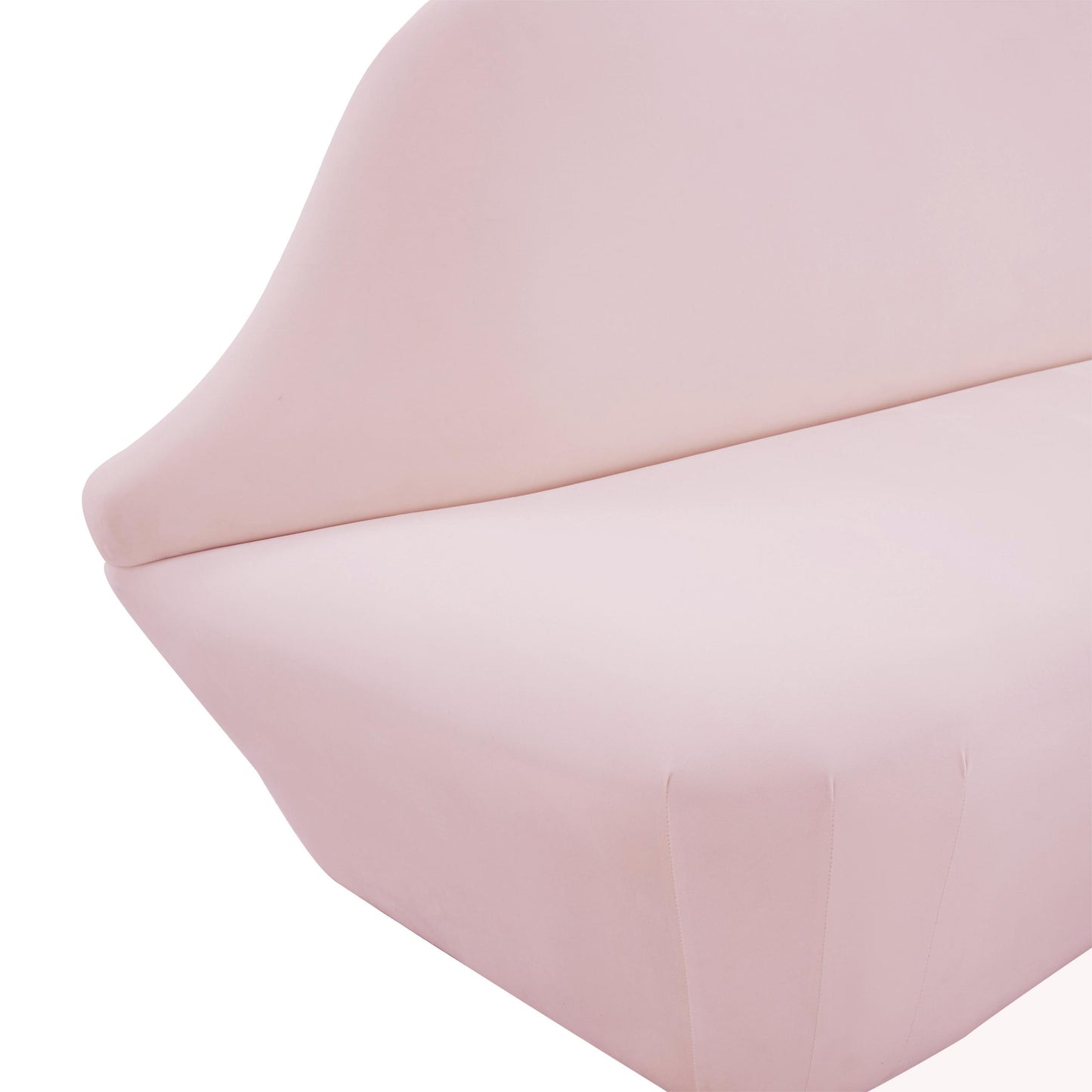 Lips Blush Velvet Settee